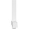 Ekena Millwork Eugene Architectural Grade PVC Gable Bracket, 96"W x 24"H x 4"D x 4"F, 6/12 Pitch GBP096X24X0404EUG00 - alternate 4
